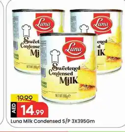Mark & Save LUNA Condensed Milk offer