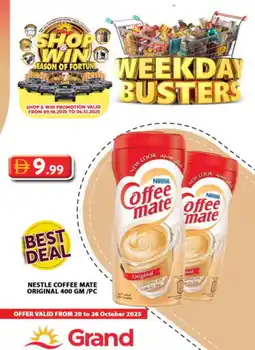 Grand Hyper Market COFFEE-MATE Coffee Creamer offer