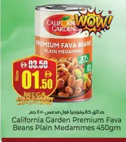 Kenz Hypermarket CALIFORNIA GARDEN Fava Beans offer