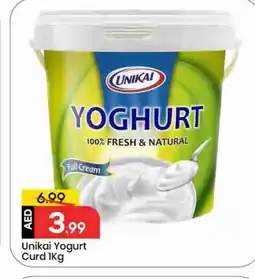 Mark & Save UNIKAI Yoghurt offer