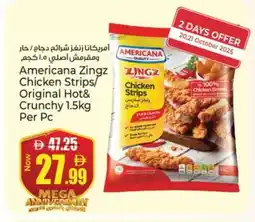 Kenz Hypermarket AMERICANA Chicken Strips offer