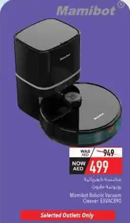 Safeer Market Mamibot Robotic Vacuum Cleaner EXVAC890 offer