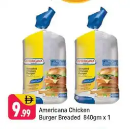 Shaklan AMERICANA Chicken Burger offer