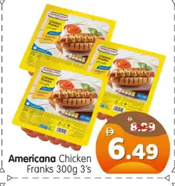 Al Madina Hypermarket AMERICANA Chicken Sausage offer