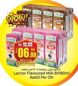 Kenz Hypermarket LACNOR Flavoured Milk offer