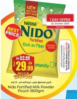 Kenz Hypermarket NIDO Milk Powder offer