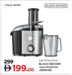 Lulu Hypermarket BLACK+DECKER Juicer offer