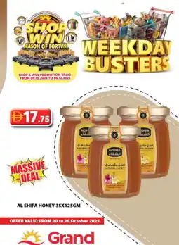 Grand Hyper Market AL SHIFA Honey offer