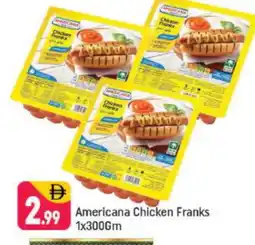 Shaklan AMERICANA Chicken Franks offer