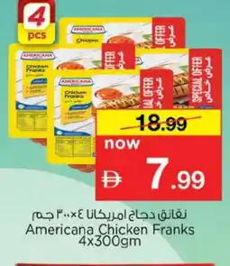 Nesto AMERICANA Chicken Sausage offer