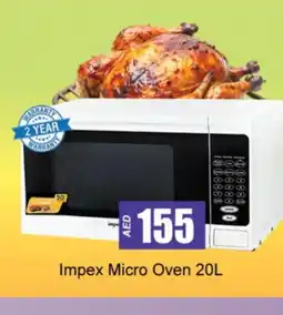 Zain Hypermarket IMPEX Microwave Oven offer