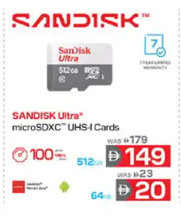 Lulu Hypermarket SANDISK Flash Drive offer