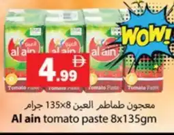 Zain Hypermarket AL AIN Tomato Paste offer