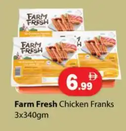 Gulf Hypermarket FARM FRESH Chicken Franks offer