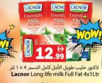 Gulf Hypermarket LACNOR Full Cream Milk offer