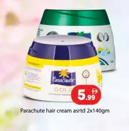 Zain Hypermarket PARACHUTE Hair Cream offer