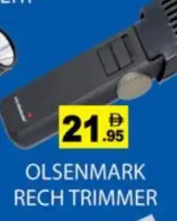 Zain Hypermarket OLSENMARK Remover / Trimmer / Shaver offer