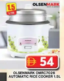 Grand Hyper Market OLSENMARK Rice Cooker offer