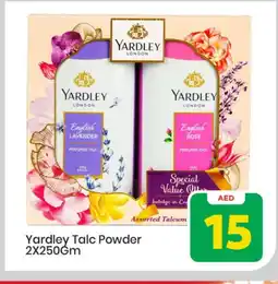 Mark & Save YARDLEY Talcum Powder offer