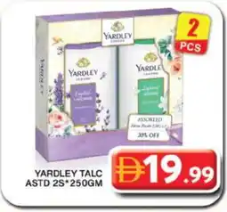 Grand Hyper Market YARDLEY Talcum Powder offer
