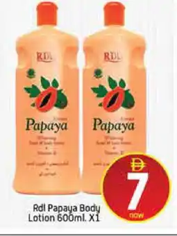 Mango Hypermarket LLC RDL Body Lotion & Cream offer