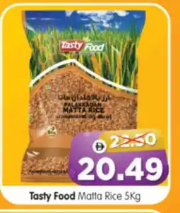 Al Madina Hypermarket TASTY FOOD Matta Rice offer