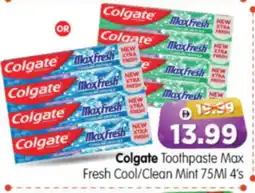 Al Madina Hypermarket COLGATE Toothpaste offer