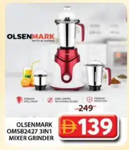 Grand Hyper Market OLSENMARK Mixer / Grinder offer