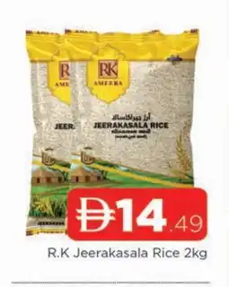 Al Madina RK Jeerakasala Rice offer