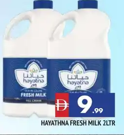 Al Madina HAYATNA Fresh Milk offer