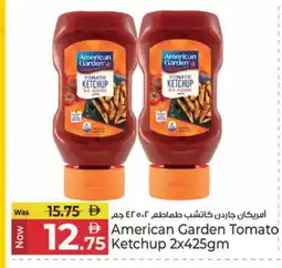 Kenz Hypermarket AMERICAN GARDEN Tomato Ketchup offer