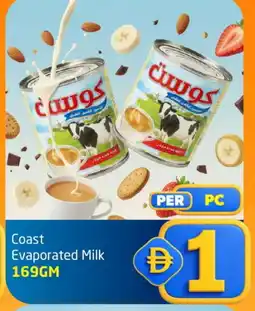 Delta Centre COAST Evaporated Milk offer