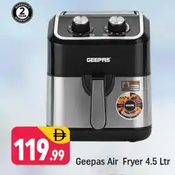 Shaklan GEEPAS Air Fryer offer