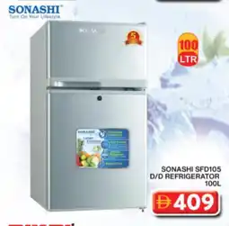 Grand Hyper Market SONASHI Refrigerator offer