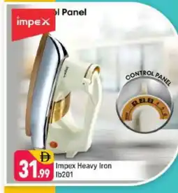 Shaklan IMPEX Ironbox offer