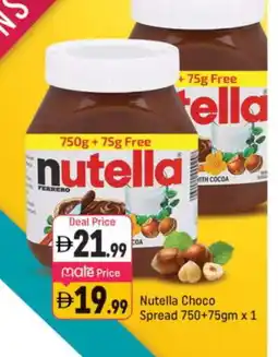 Shaklan NUTELLA Chocolate Spread offer