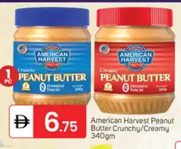 Talal Market AMERICAN HARVEST Peanut Butter offer