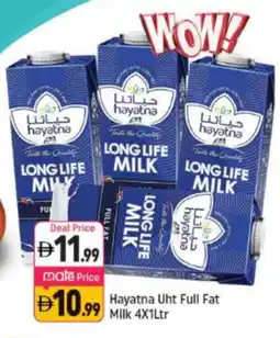 Shaklan HAYATNA Long Life / UHT Milk offer