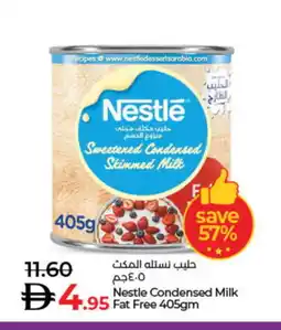 Lulu Hypermarket NESTLE Condensed Milk offer