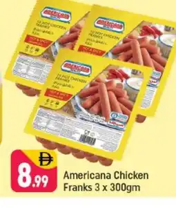 Shaklan AMERICANA Chicken Franks offer