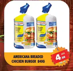 Night to Night Hypermarket AMERICANA Chicken Burger offer