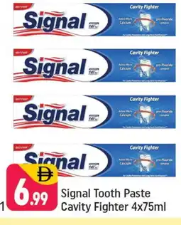 Shaklan SIGNAL Toothpaste offer