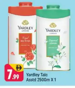 Shaklan YARDLEY Talcum Powder offer