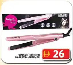 Grand Hyper Market SONASHI Hair Appliances offer