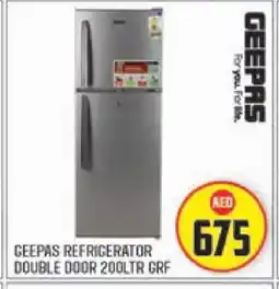 Baniyas Spike Hypermarket GEEPAS Refrigerator offer