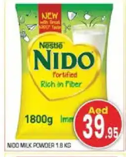 Baniyas Spike Hypermarket NIDO Milk Powder offer