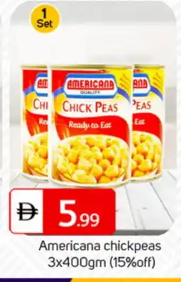 Talal Market AMERICANA Chick Peas offer