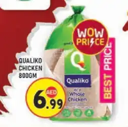 Baniyas Spike Hypermarket QUALIKO Frozen Whole Chicken offer