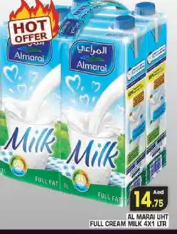 Baniyas Spike Hypermarket ALMARAI Full Cream Milk offer