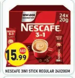Baniyas Spike Hypermarket NESCAFE Coffee 3in1 offer